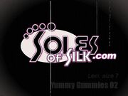 Lexi Parker feet and gummybears