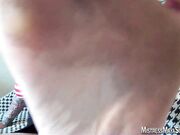 MISTRESS MAYA DIRTY FEET POV