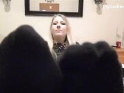 Blonde Girl Stinky Socks