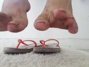 FOOTLICIOUS - DIRTY FEET & FLIP FLOPS