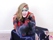 Cosplayfeet - Gorgeous Aurora Phoenix Stuns In A Sexy Captain Marvel Costume