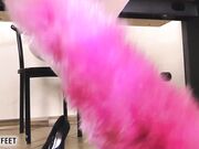 Cosplayfeet - Lovely Tessa Playing With Her Sexy Feet In Naughty French Maid Costume