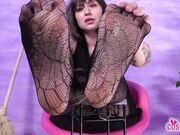 Cosplayfeet - Drop-Dead Gorgeous Ammalia As A Sexy Witch