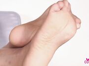 Cosplayfeet - Sharon Spreading Her Tiny Toes In Sexy Cinderella Cosplay Costume