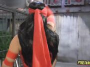 super hero feet tickle