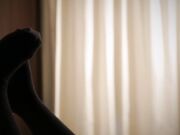 LegsJapan - SenaSakura - 3 - Putting on Black Maid Over Knee Socks