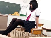 LegsJapan - UtaKohaku - 2 - Classroom Pantyhose Footjob