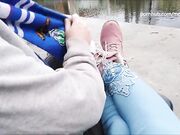 Public boots sweaty socks