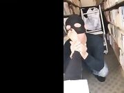 Chinese foot worship in library