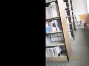 Chinese foot worship in library