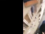 Chinese foot worship in library