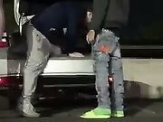 Hot cuckold foot worship