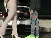 Hot cuckold foot worship