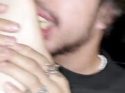 Goddess fendi lucky slave get chance to worship feet