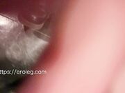 【4k】街撮りOLの汗ビッチョリ酸っぱい靴下ストッキング