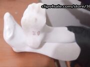 A Real Teen Shows Her Dirty Socks Foot Fetish School Gi