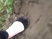 A muddy walk in the park