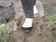 A muddy walk in the park