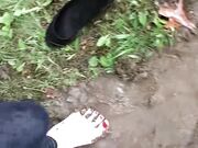 A muddy walk in the park