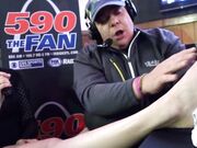 Adult film star Ariana Marie participates in Foot Fetis