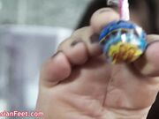 sweet Asian pov feet joi