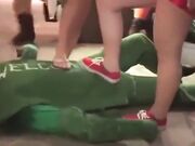 Flat Matt halloween trampling