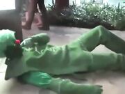 Flat Matt halloween trampling