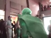 Flat Matt halloween trampling