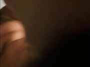 My friend making the dog's cock grow