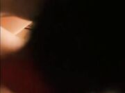 My friend making the dog's cock grow