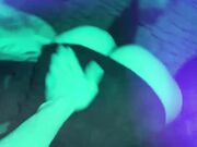 Girl doing double penetration with 2 dogs