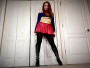 Olivia Rose-Boot & sweaty stocking feet