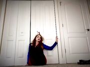 Olivia Rose-Boot & sweaty stocking feet