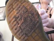 Obey Melanie-lick my boot & sniff my socks