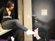 goddess white socks worship