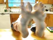 STORMY - DIRTY SOLES ON TABLE (Part 1)