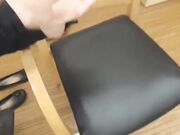 Amateur nerdy girl show soft soles toes pov