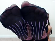 Stella Von Savage - Sweaty Stockings Quickie JOI Challenge - Pantyhosed Smelly Feet Jerk Instructions