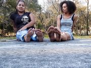 Minnie and Lil' Bitt's Candid Soles