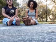 Minnie and Lil' Bitt's Candid Soles