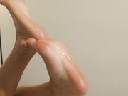 Akiko's Small Oiled and Wrinkled Japanese