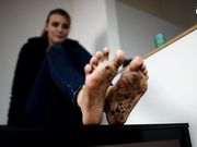 Czech Soles - Sofie's feet are so dirty from walking barefoot