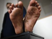 Czech Soles - Sofie's feet are so dirty from walking barefoot