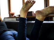 Czech Soles - Sofie's feet are so dirty from walking barefoot