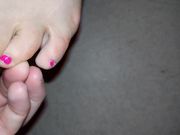 Her Nike Airmax removed