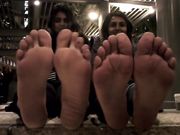 Two Indian Lady's Discuss Stinky Feet
