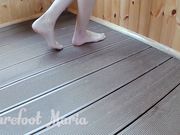 BareFoot Maria - Barefoot in a country house and on the street