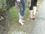 Mistress T. - Foot Piggy POV