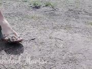BareFoot Maria - Barefoot along the country road