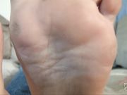 Bratty Foot Girls - Cali Logan's stinky dirty feet